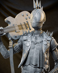 Spider Punk 3D Printed Statue - Unpainted and Unassembled