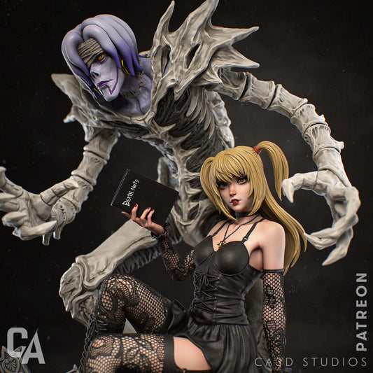 Misa Amane Death Note model - unpainted unassembled