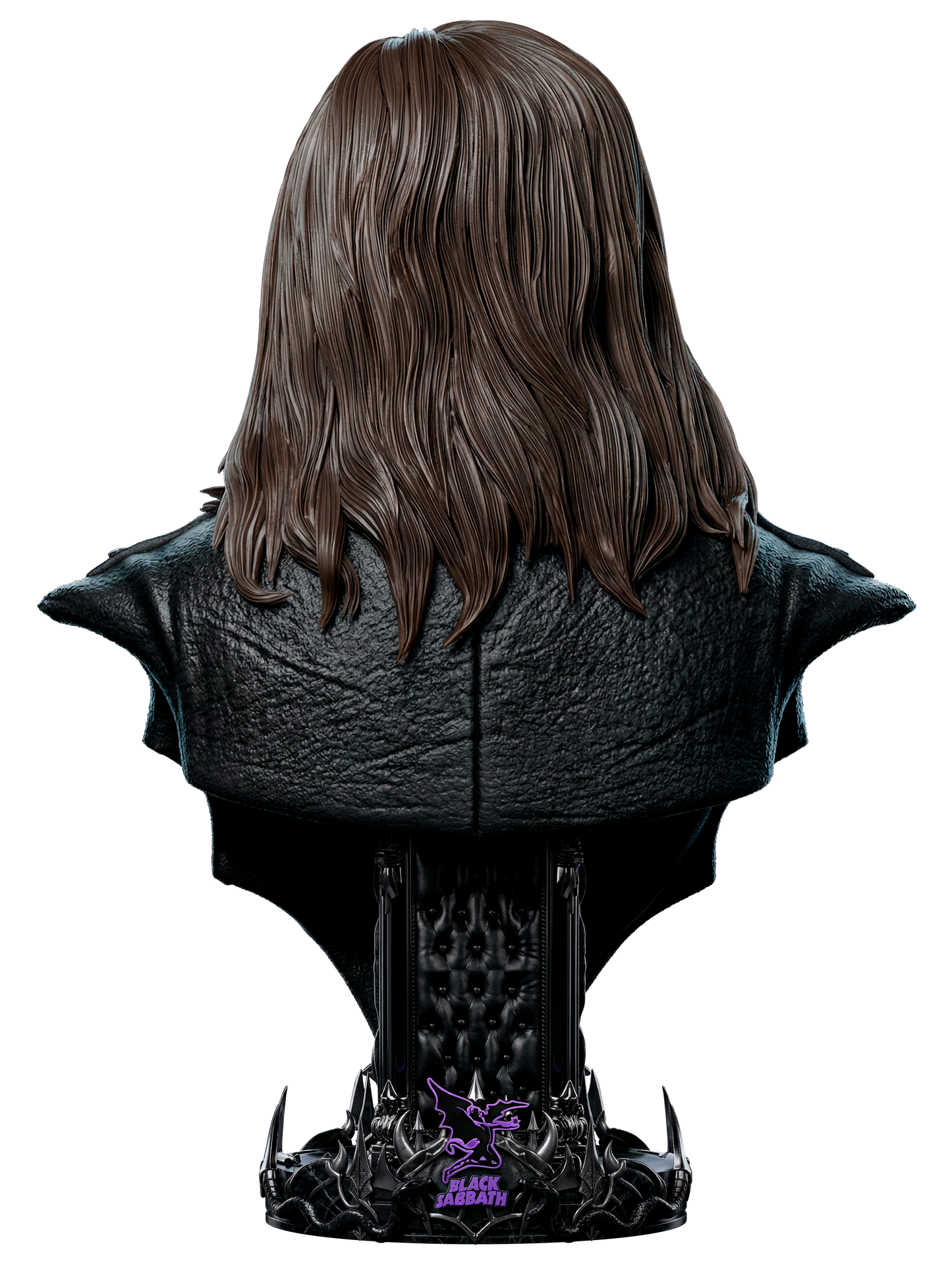 Ozzy Osbourne Bust - 3D Printed Model Kit - 4 & 8 Scale