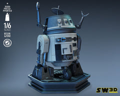 Chopper C1-10P Sculpt (Fan Art) Star Wars - 6 or 12 Scale - 3D Print