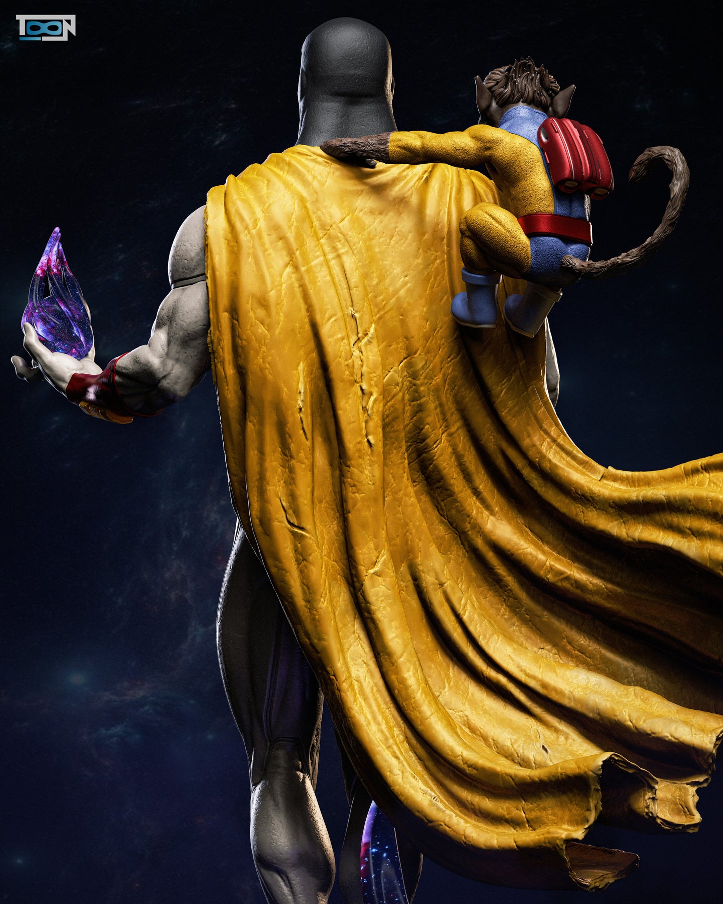 Space Ghost - 3D Printed Model Kit - 6 Scale