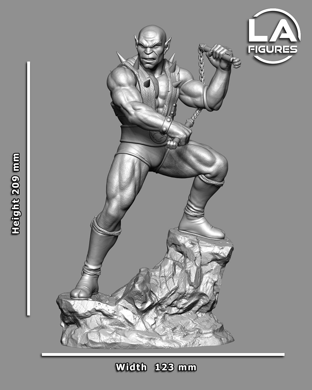 Panthero (Thundercats) Statue - 209mm - 3D Print Fan Art