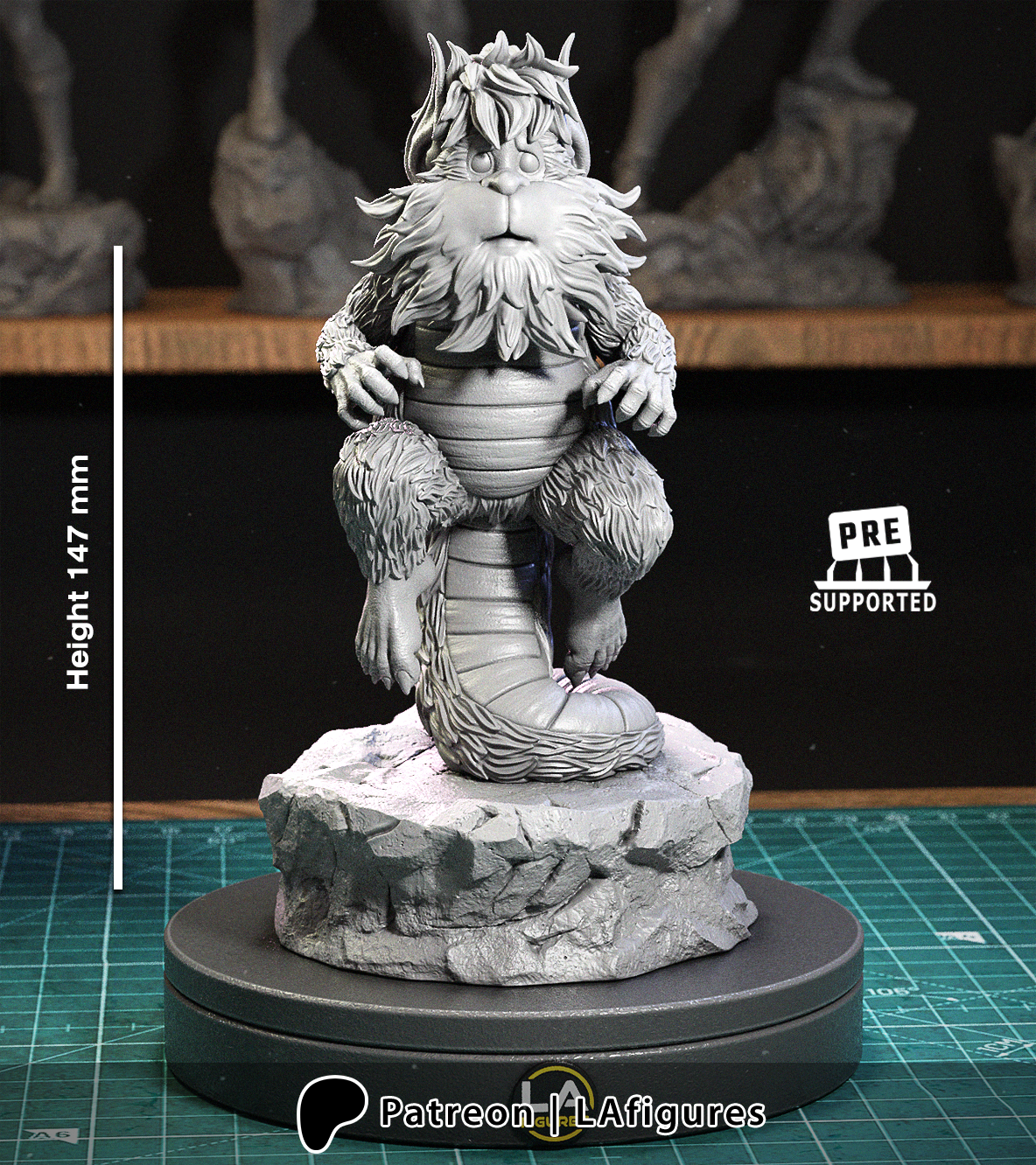 Snarf (Thundercats) Statue - 3D Print Fan Art