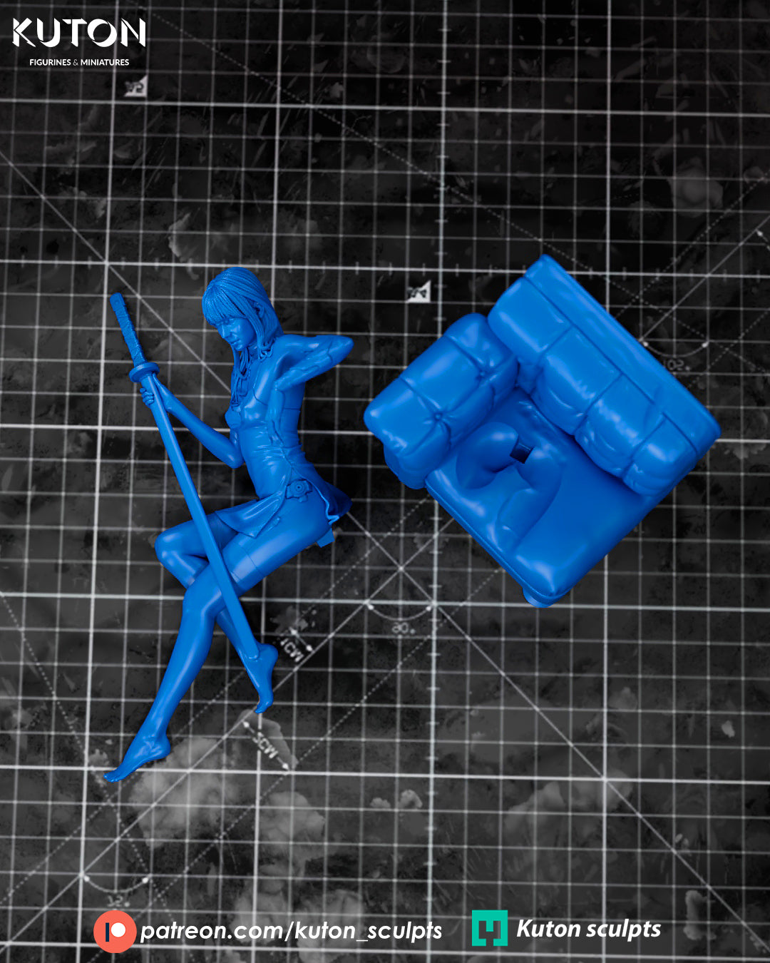 Yuriko - 3D Printed Model Kit - 1:10 Scale