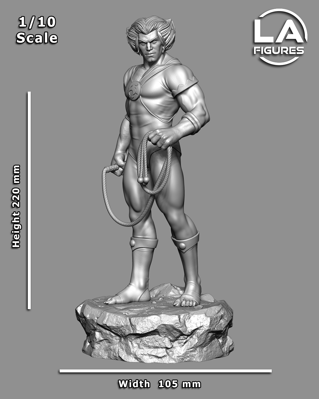 Tygra (Thundercats) Statue - 220mm - 3D Print Fan Art