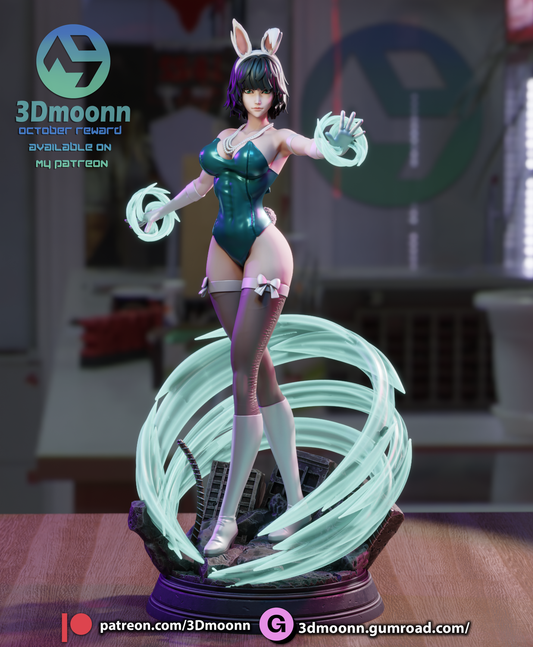 Fubuki (One Punch Man) - 3d Printed 1:6 model kit (Fan Art)