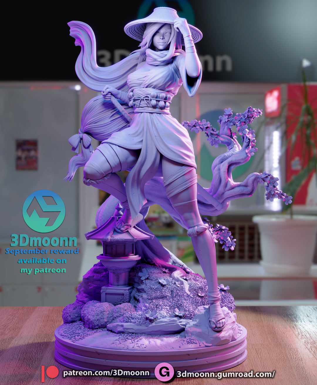 Psylocke Sculpt - 1:6 scale 3d Printed kit