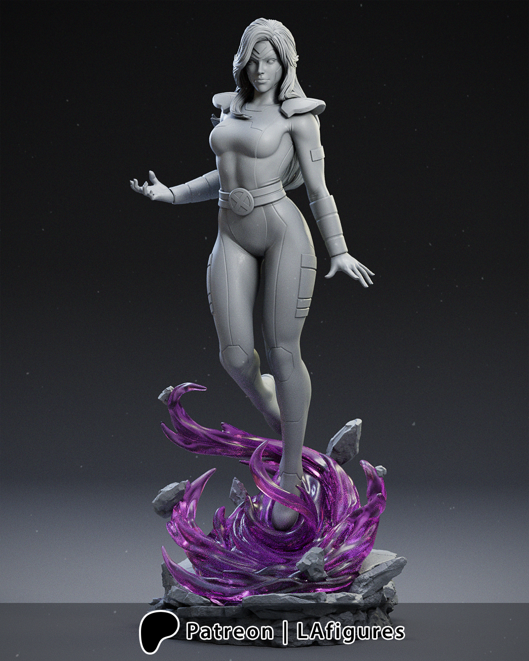 Jean Grey (X-Men) Statue - Fan Art - 10 scale (244mm) 3D Print Kit