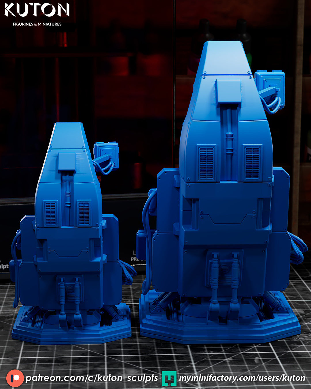 Ghost in the Shell -3D Printed Model kit - 10 Scale and Mini available