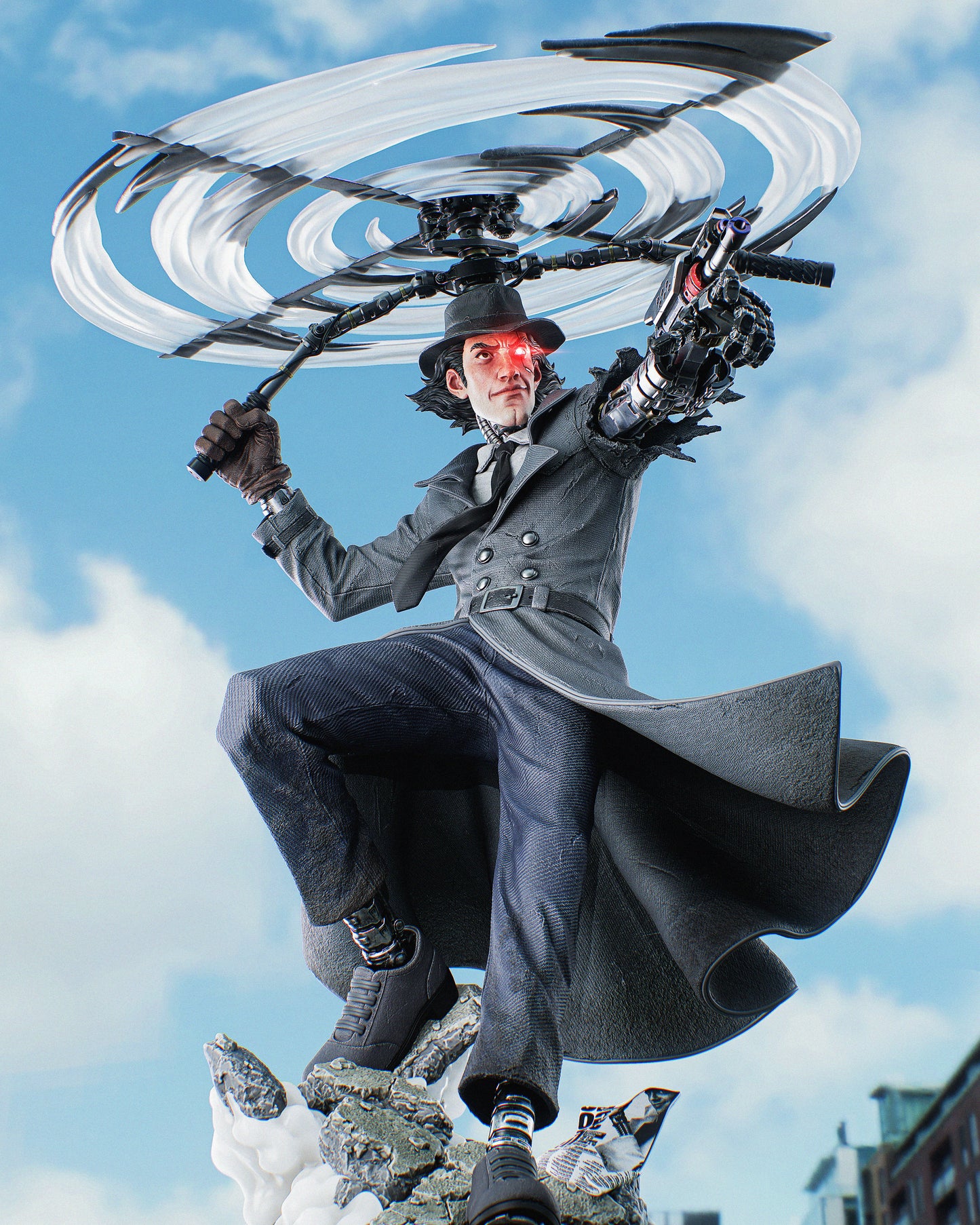 Inspector Gadget - 3D Printed Model Kit - 1:6 scale