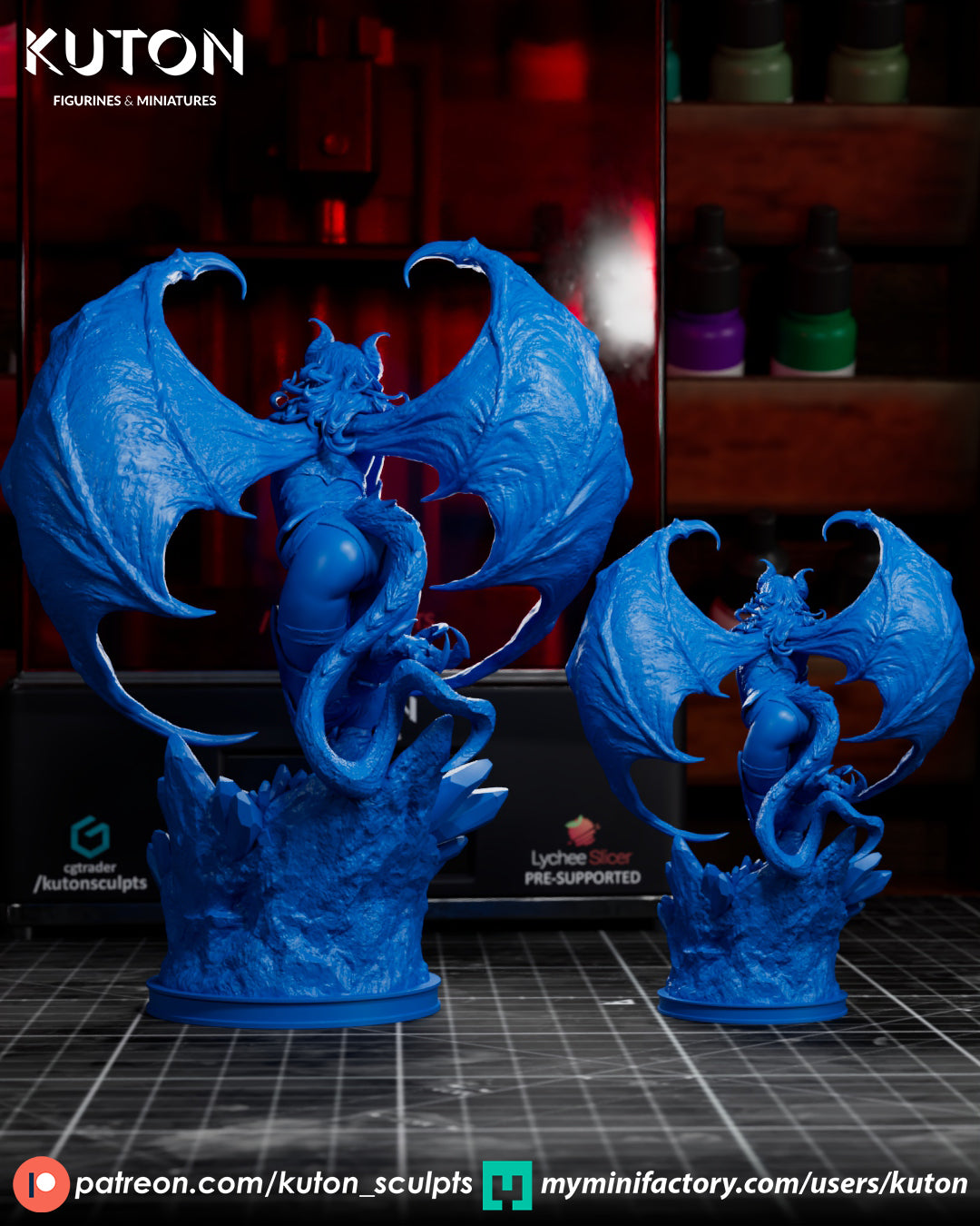 Nyssara (Kuton Original) - 3D Printed Model Kit - 1:10 Scale