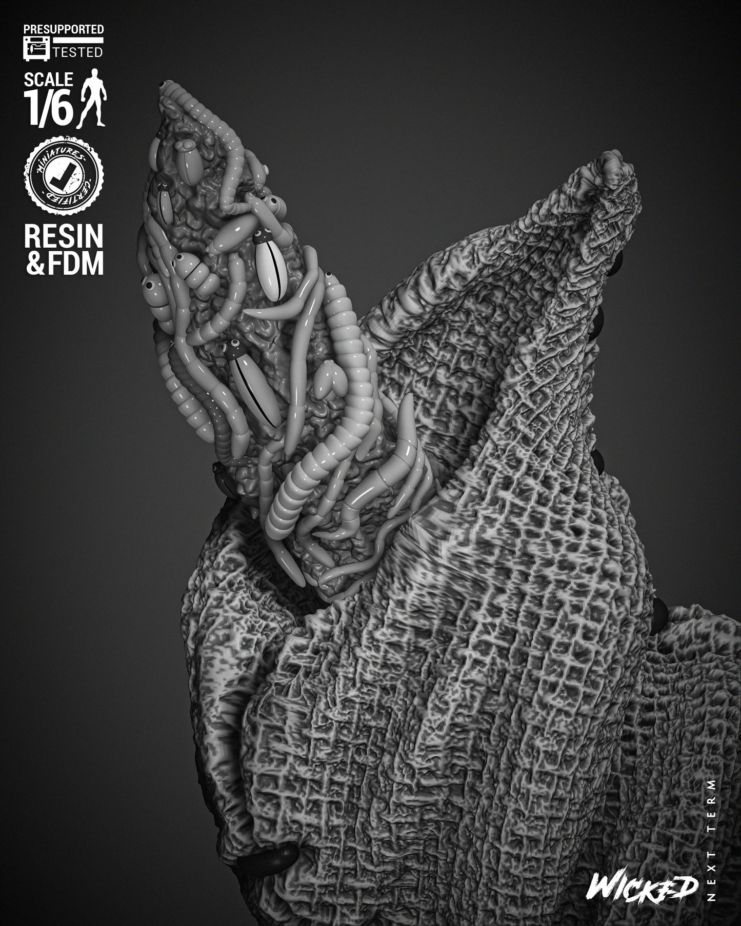 Oogie Boogie - 3d Printed Statue - 6 / 12 scale model kit