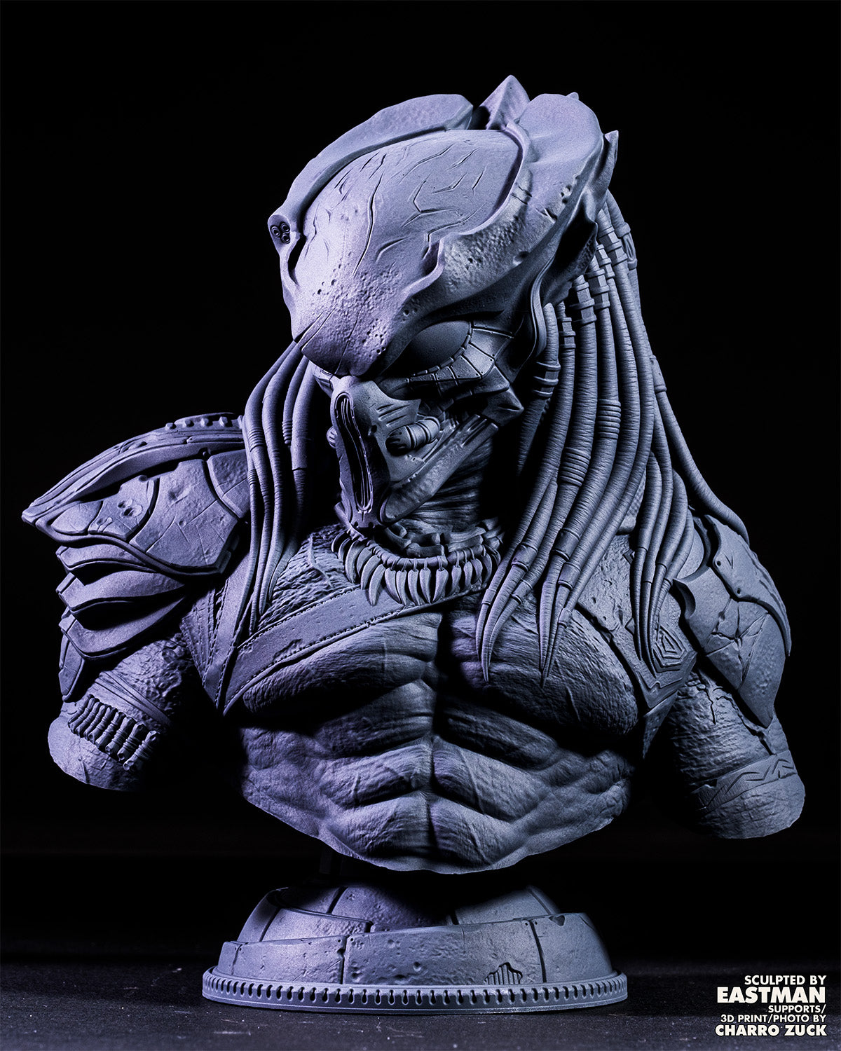 Predator (Movie) Bust - 100mm to 235mm 3D Print (Fan Art)