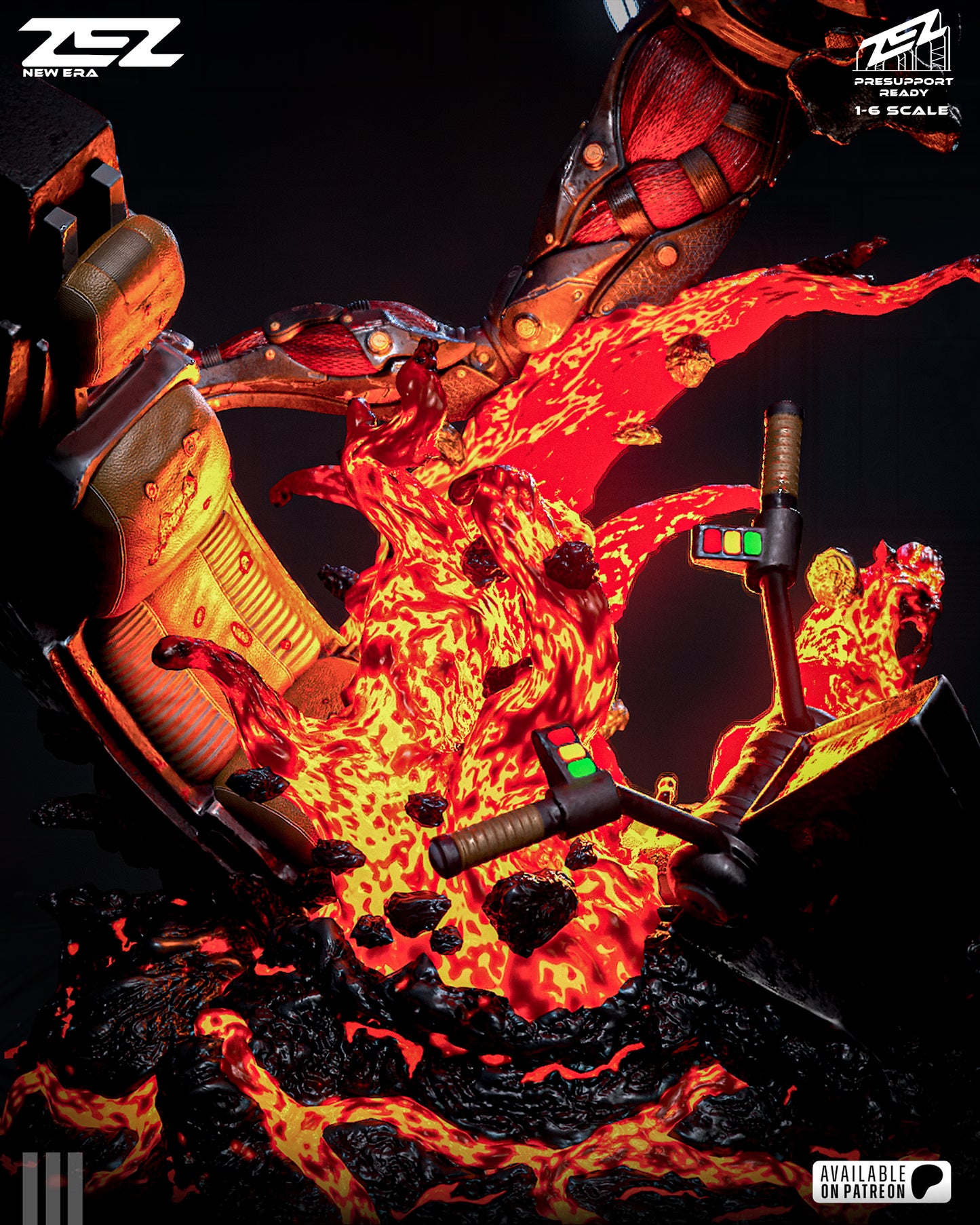Darth Maul - 3D Printed Statue / Bust model kit 6 scale