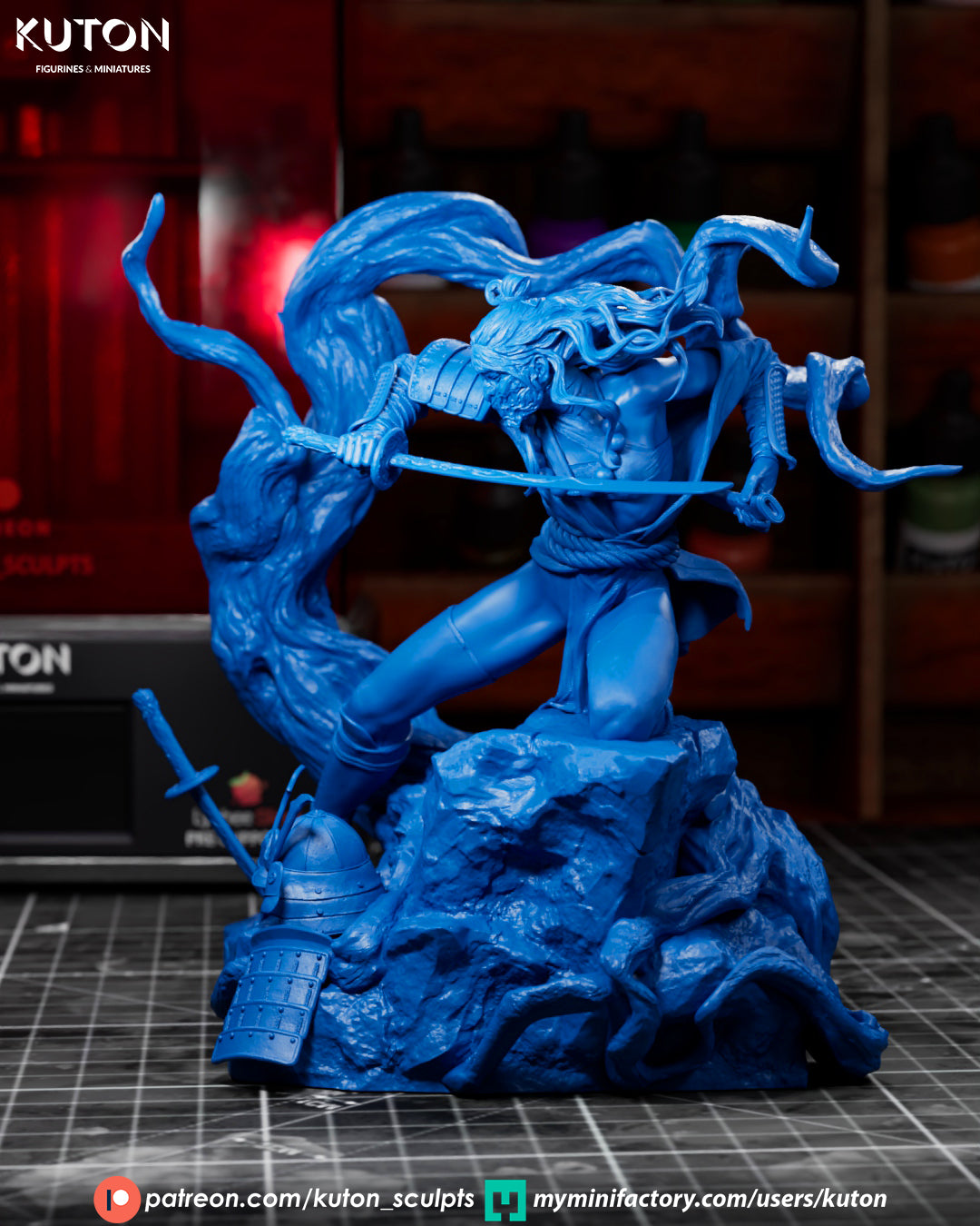 Kurohana - 3D Printed Model Kit - 1:10 Scale