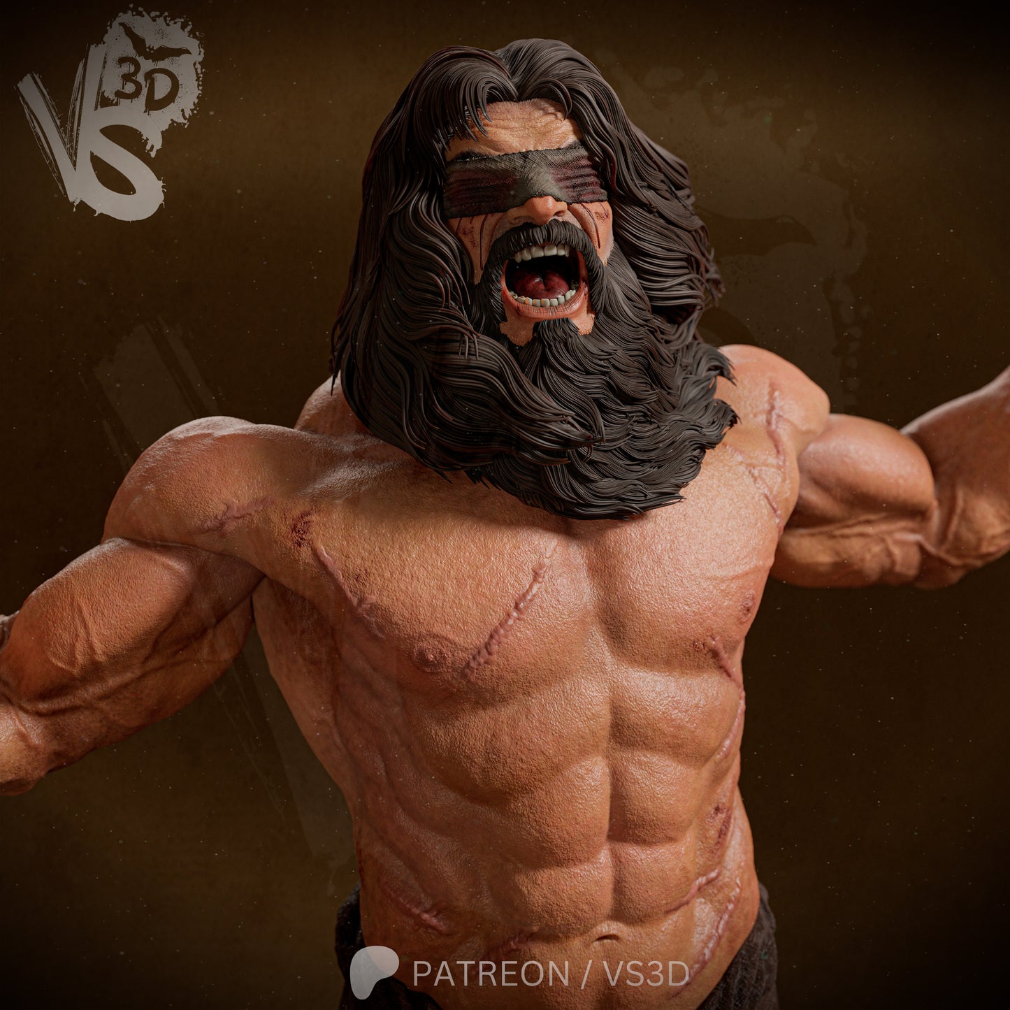 Samson - Fan Art - 3D Print Kit
