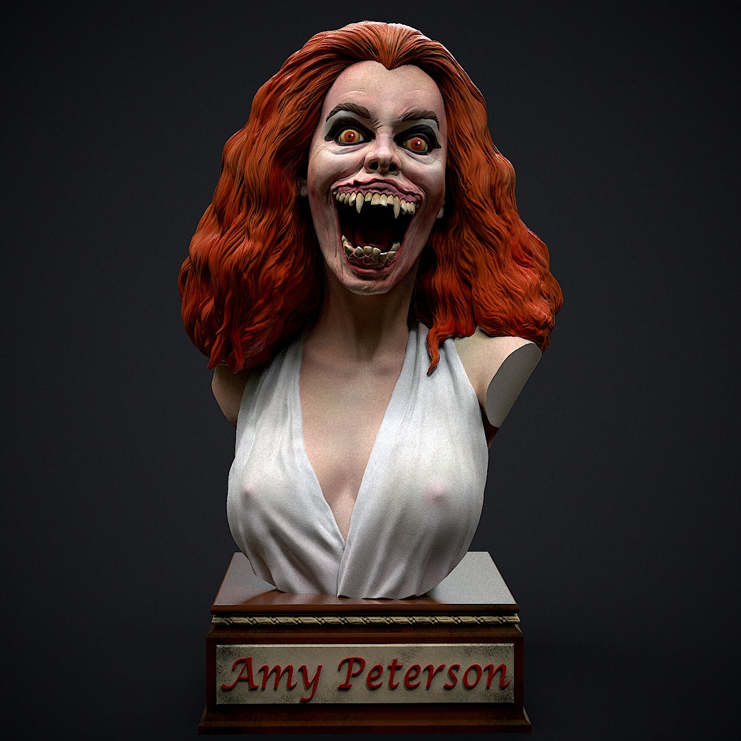 Amy Peterson - 3D Printed Bust - 180mm