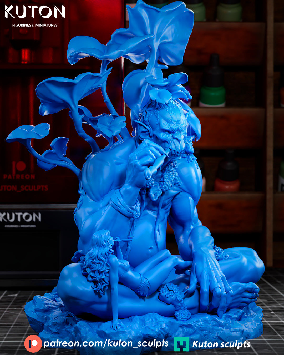 Forest Consort (Kuton Original) - 3D Printed Model Kit