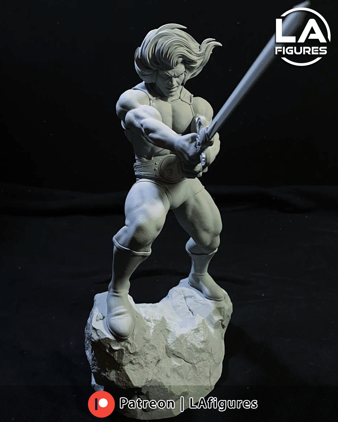 Lion-O (Thundercats) Statue - 215mm - 3D Print Fan Art