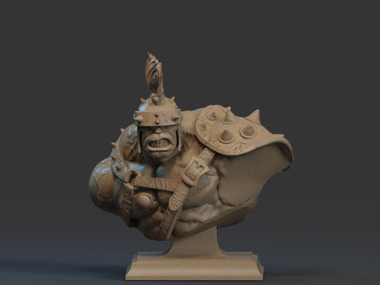 The Hulk Bust - 3D Printed Model - 12, 9 and 6th scale