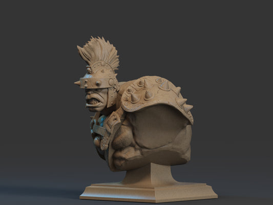 The Hulk Bust - 3D Printed Model - 12, 9 and 6th scale