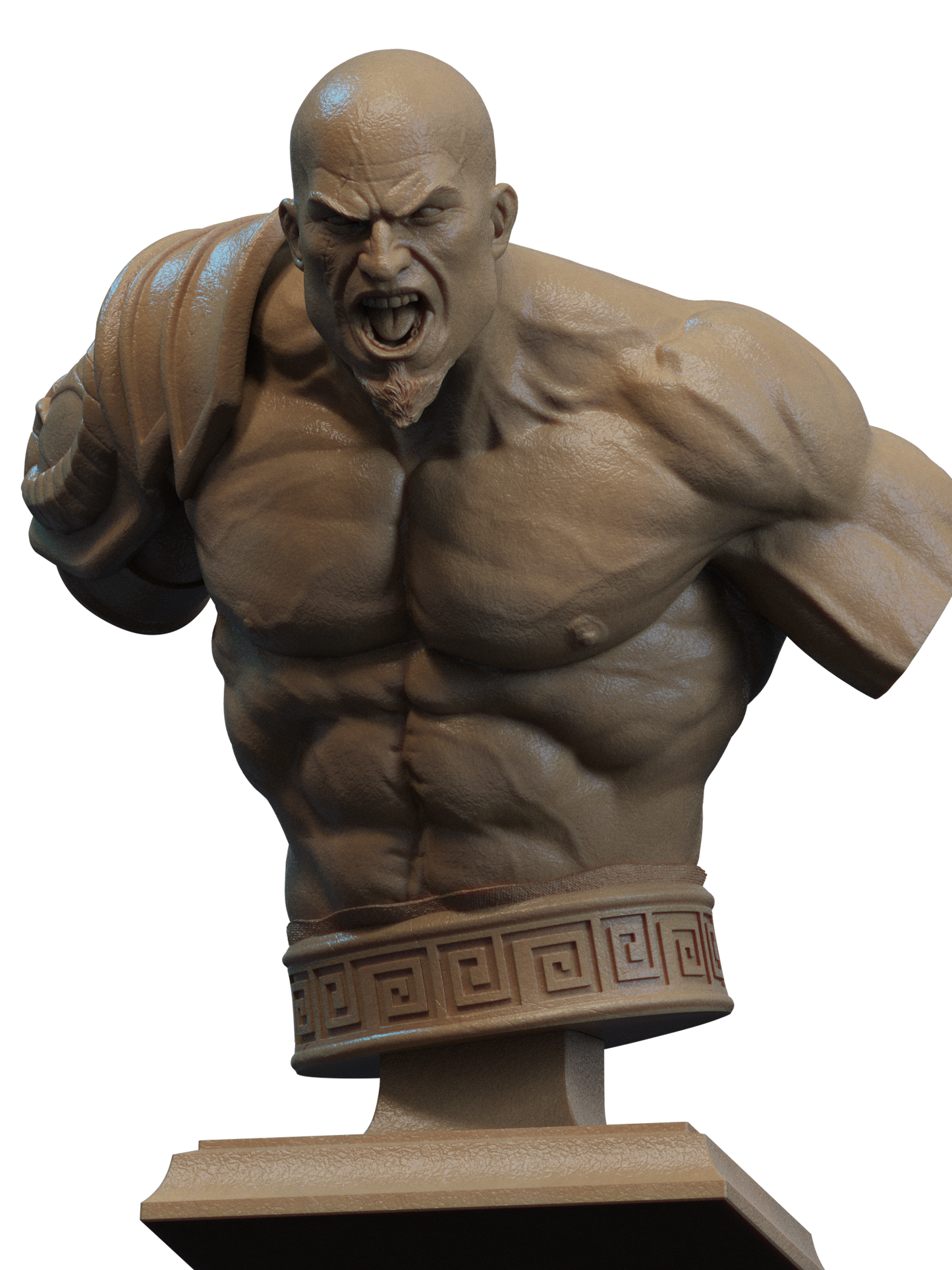 Kratos God of War - 3D printed Statue Model kit 6 Scale