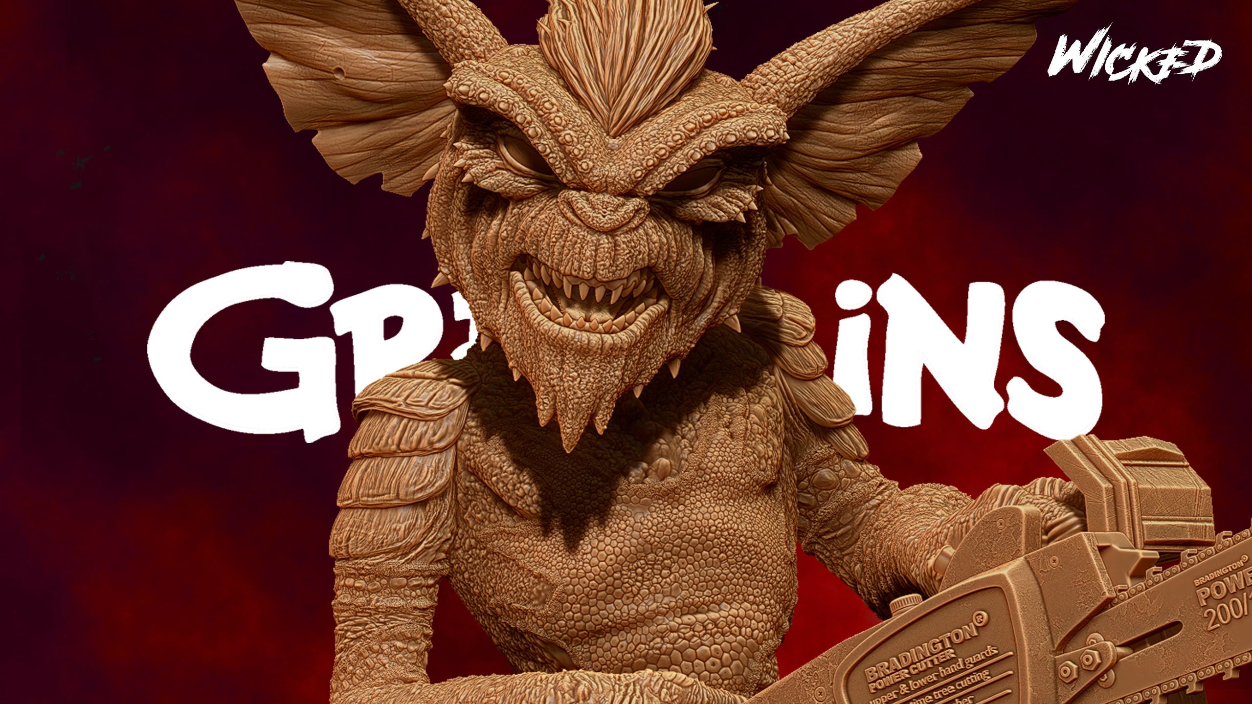 Gremlins Stripe 3D Printed Model Kit - 154mm 6 scale