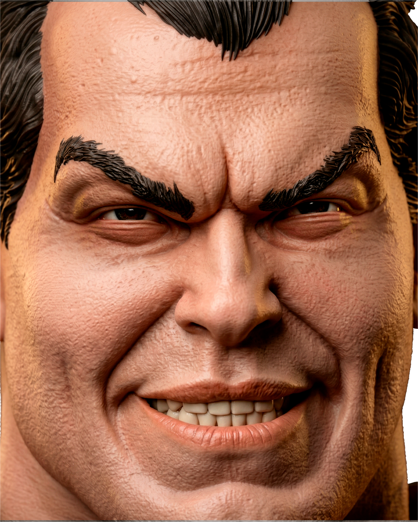 Shazam Bust - 8 and 4 Scale 3D Printed Model kit
