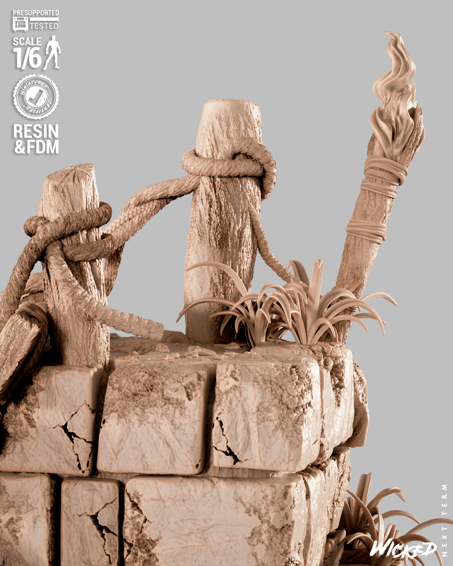 Lara Croft (Fan Art) Sculpt - 1:6 and 1:12 scale 3d Printed Model Kit