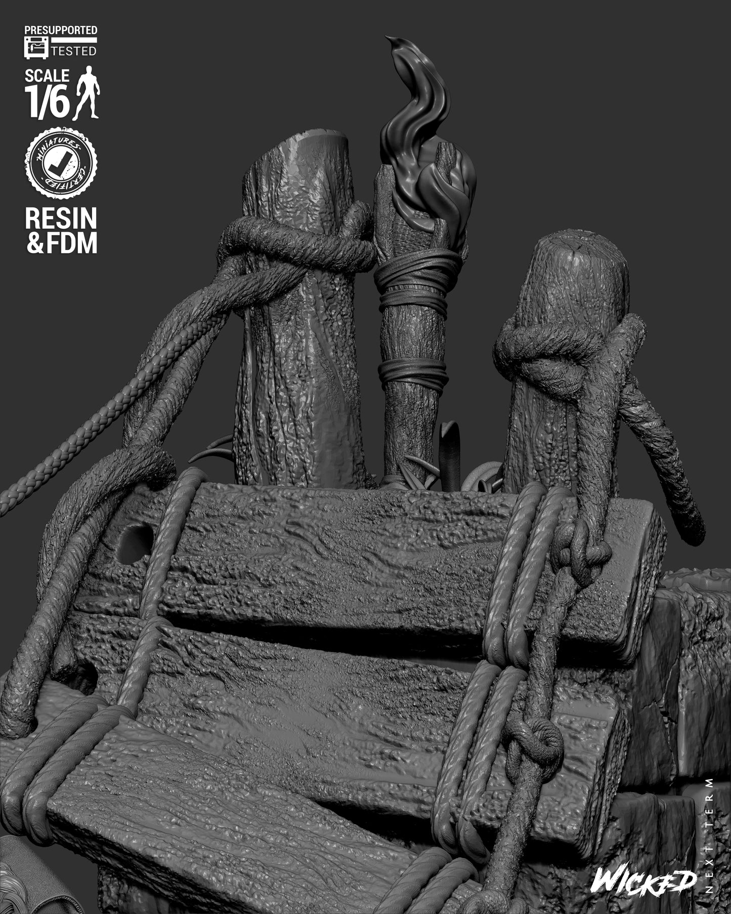 Lara Croft (Fan Art) Sculpt - 1:6 and 1:12 scale 3d Printed Model Kit