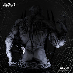 Venom (Fan Art) Bust - 4 or 8 scale (280mm or 140mm) - 3D Print