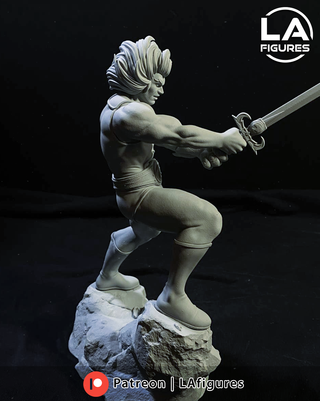 Lion-O (Thundercats) Statue - 215mm - 3D Print Fan Art