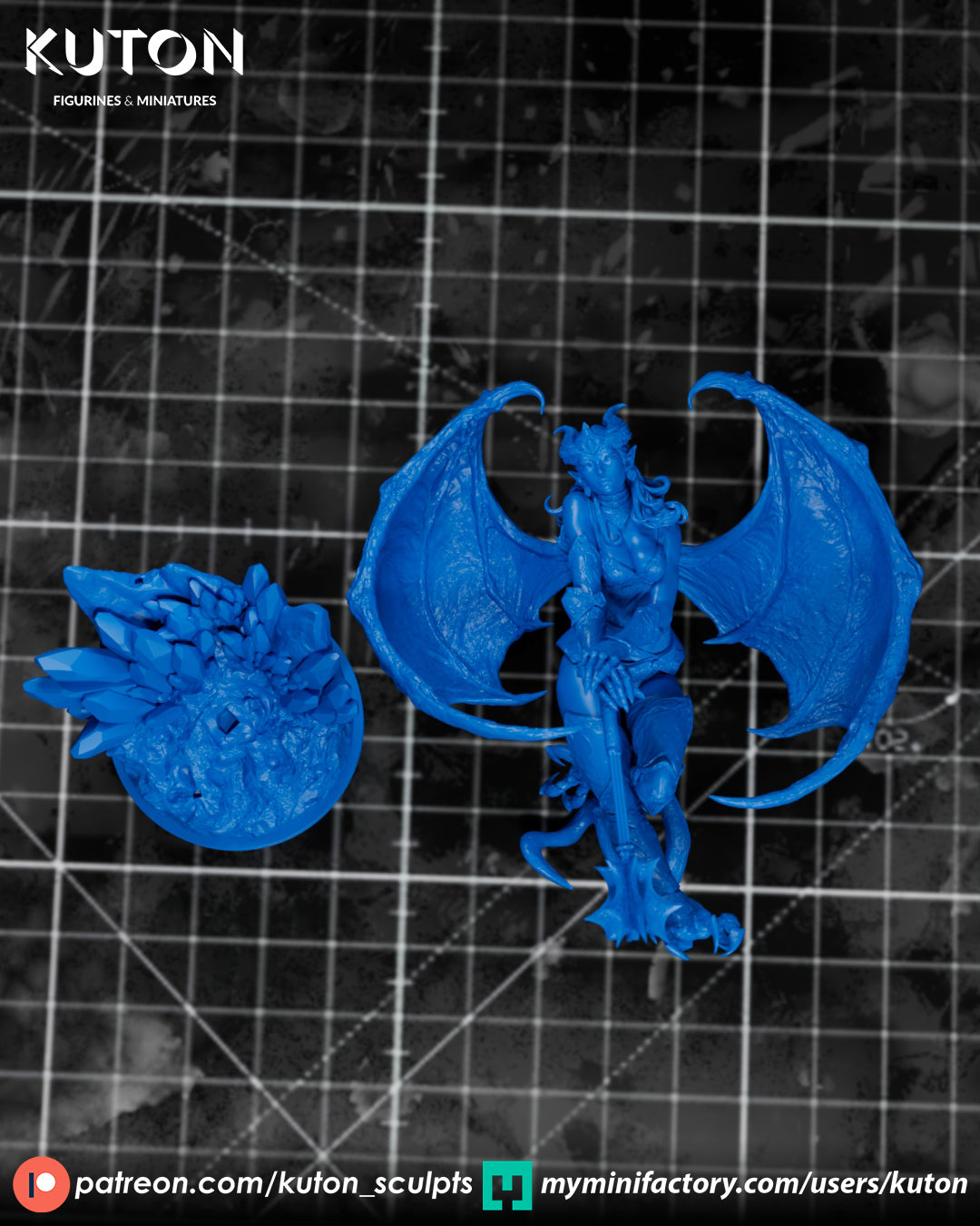 Nyssara (Kuton Original) - 3D Printed Model Kit - 1:10 Scale