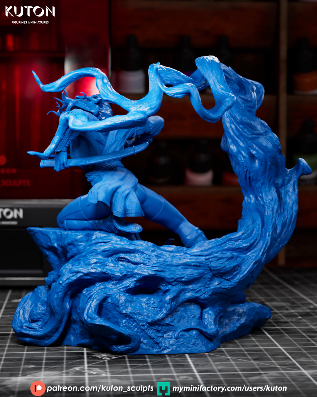 Kurohana - 3D Printed Model Kit - 1:10 Scale