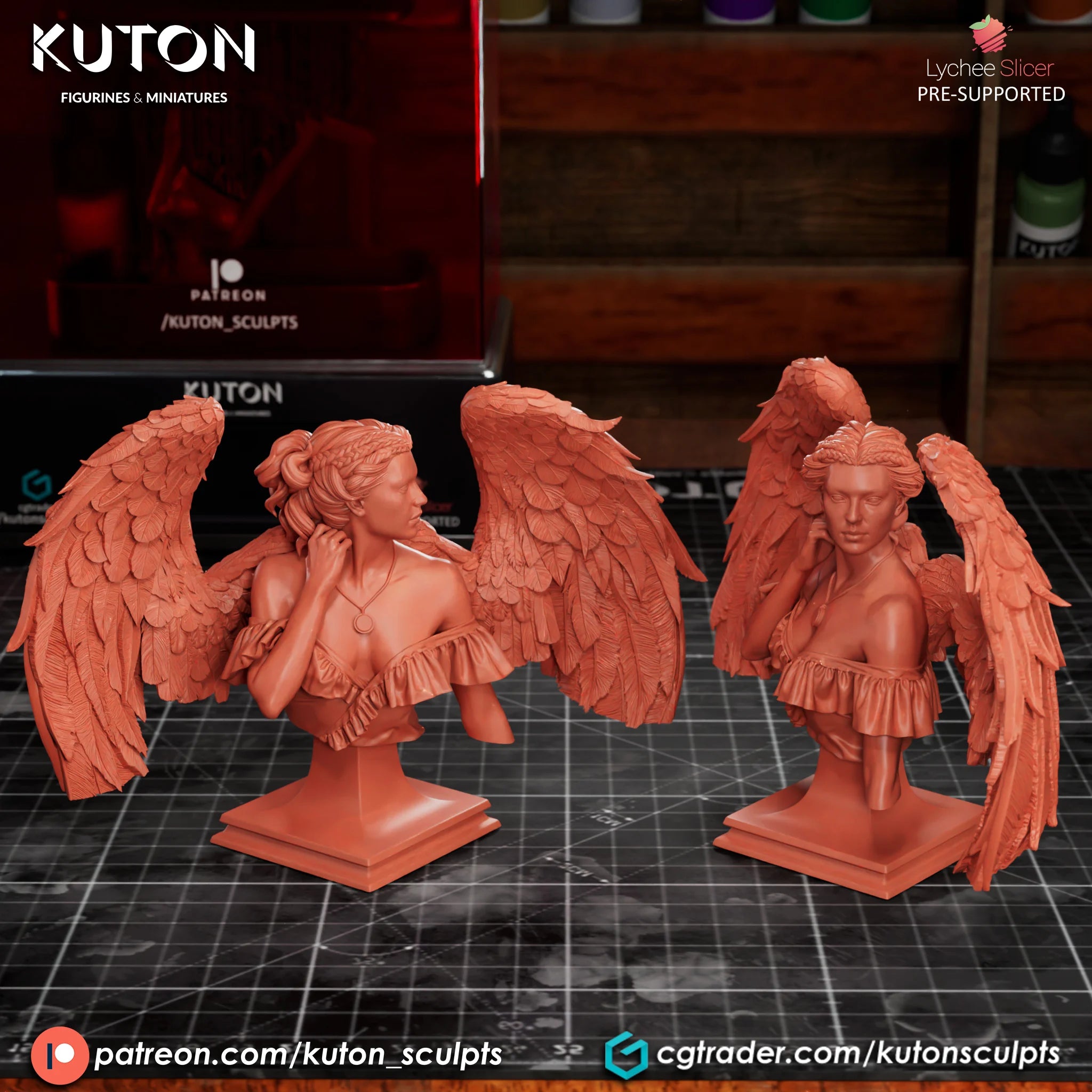 Ravenniel - 3D Printed Fan Art - Bust or Full Figure (Kuton)