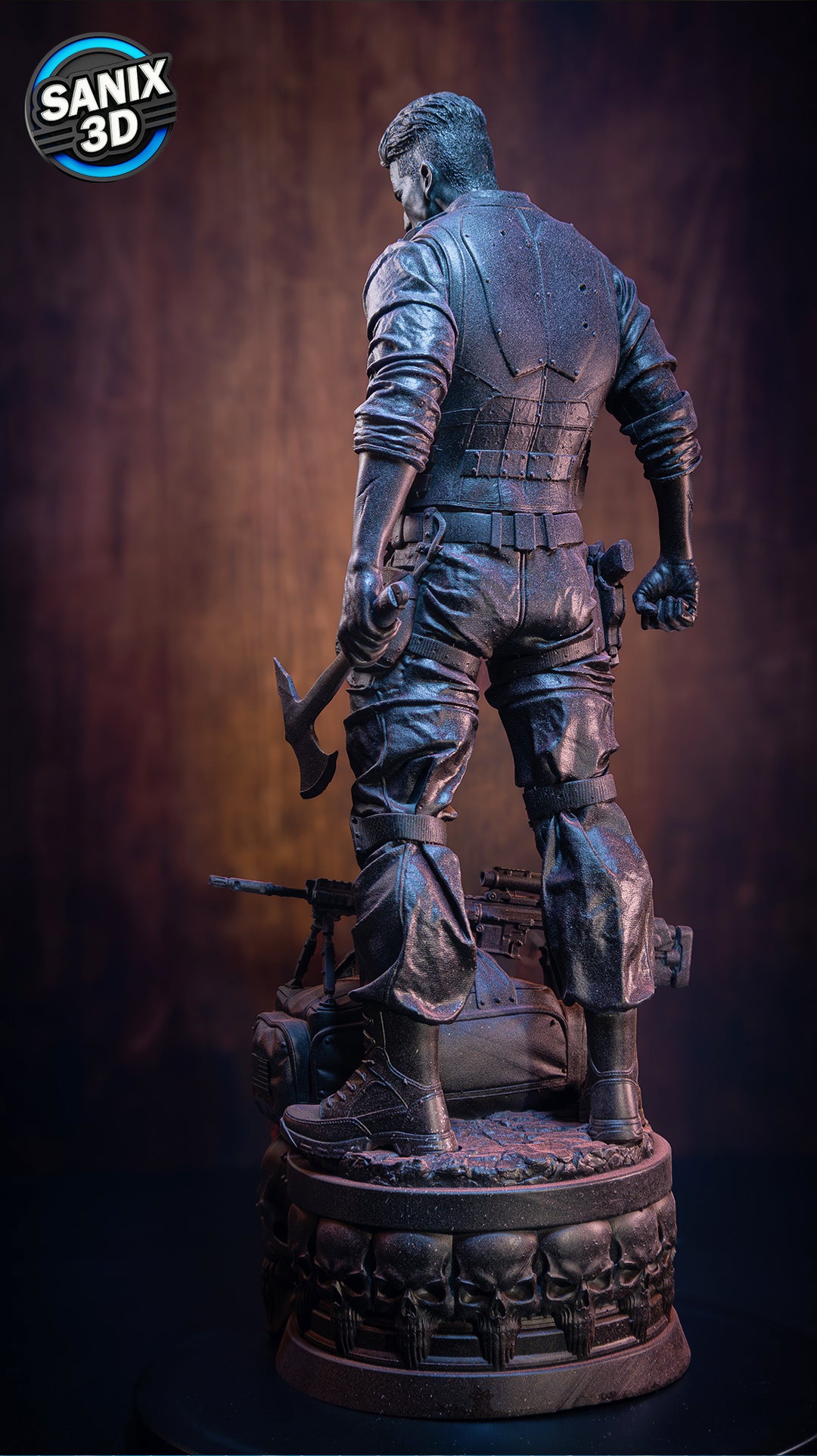 The Punisher (Frank Castle) 3D Print model - Fan Art, model kit