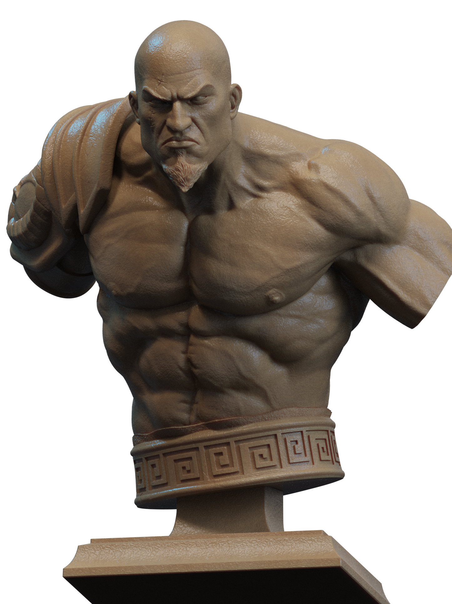 Kratos God of War - 3D printed Statue Model kit 6 Scale