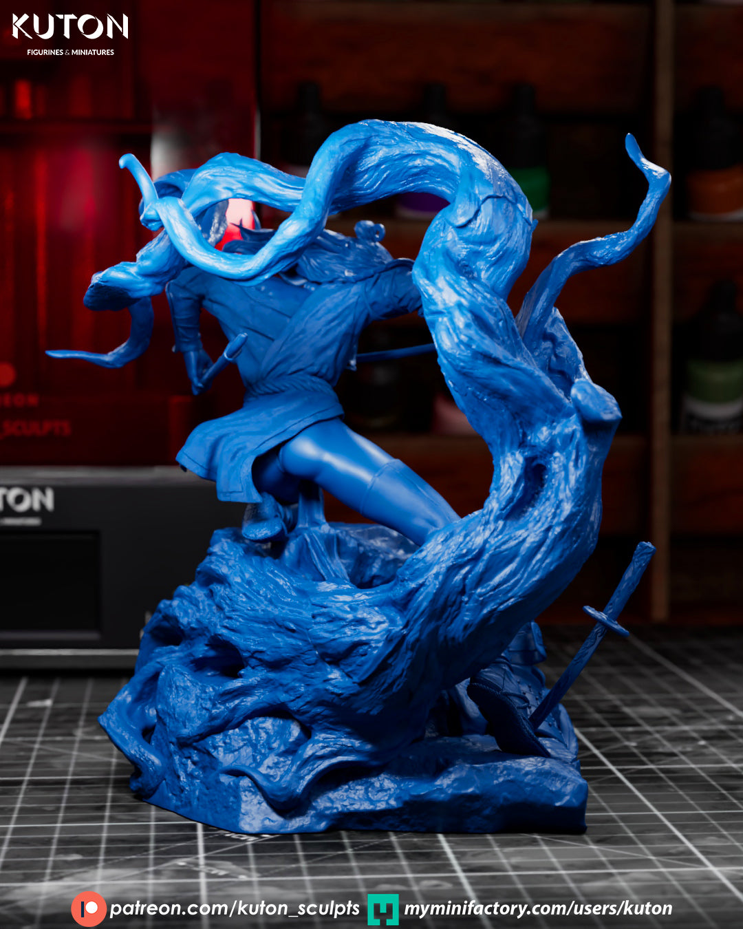 Kurohana - 3D Printed Model Kit - 1:10 Scale