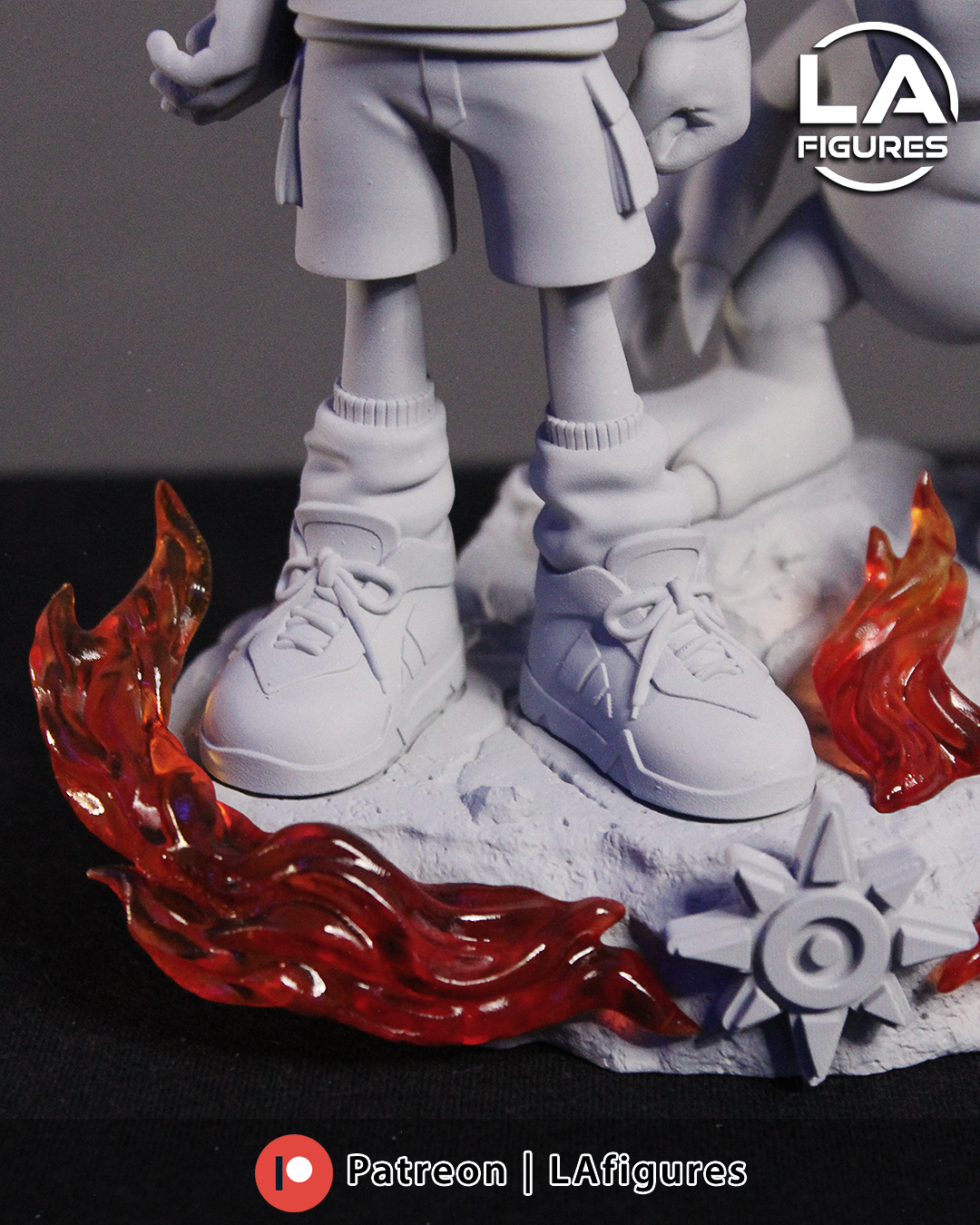 Tai and Agumon(Digimon) Statue - 190mm - 3D Print Fan Art
