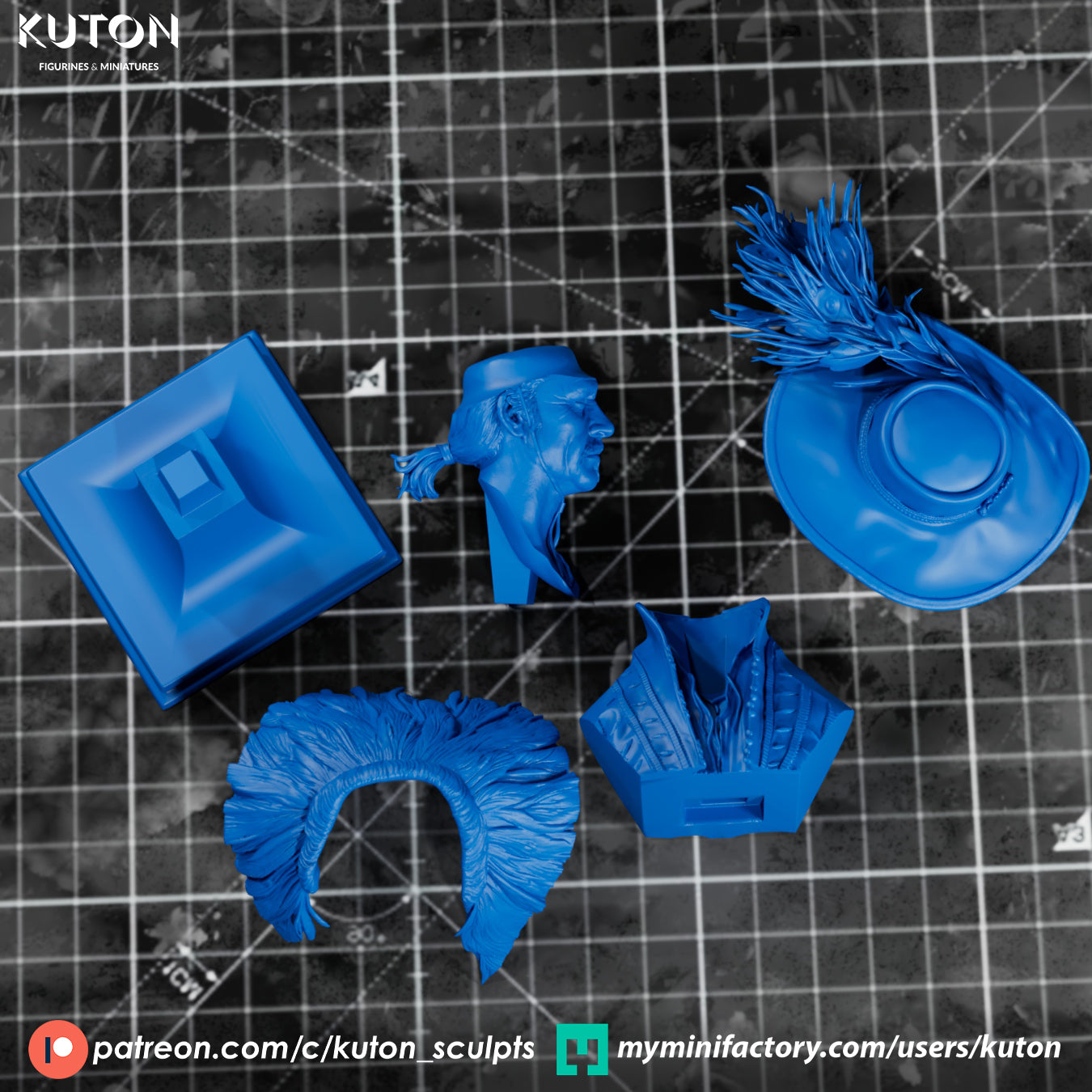 Juan Sánchez-Villalobos Ramírez - Villa Lobos 3D Printed Model kit