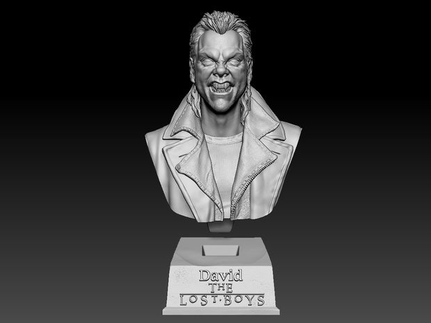 David - The Lost Boys - 3D Printed Statue / Bust