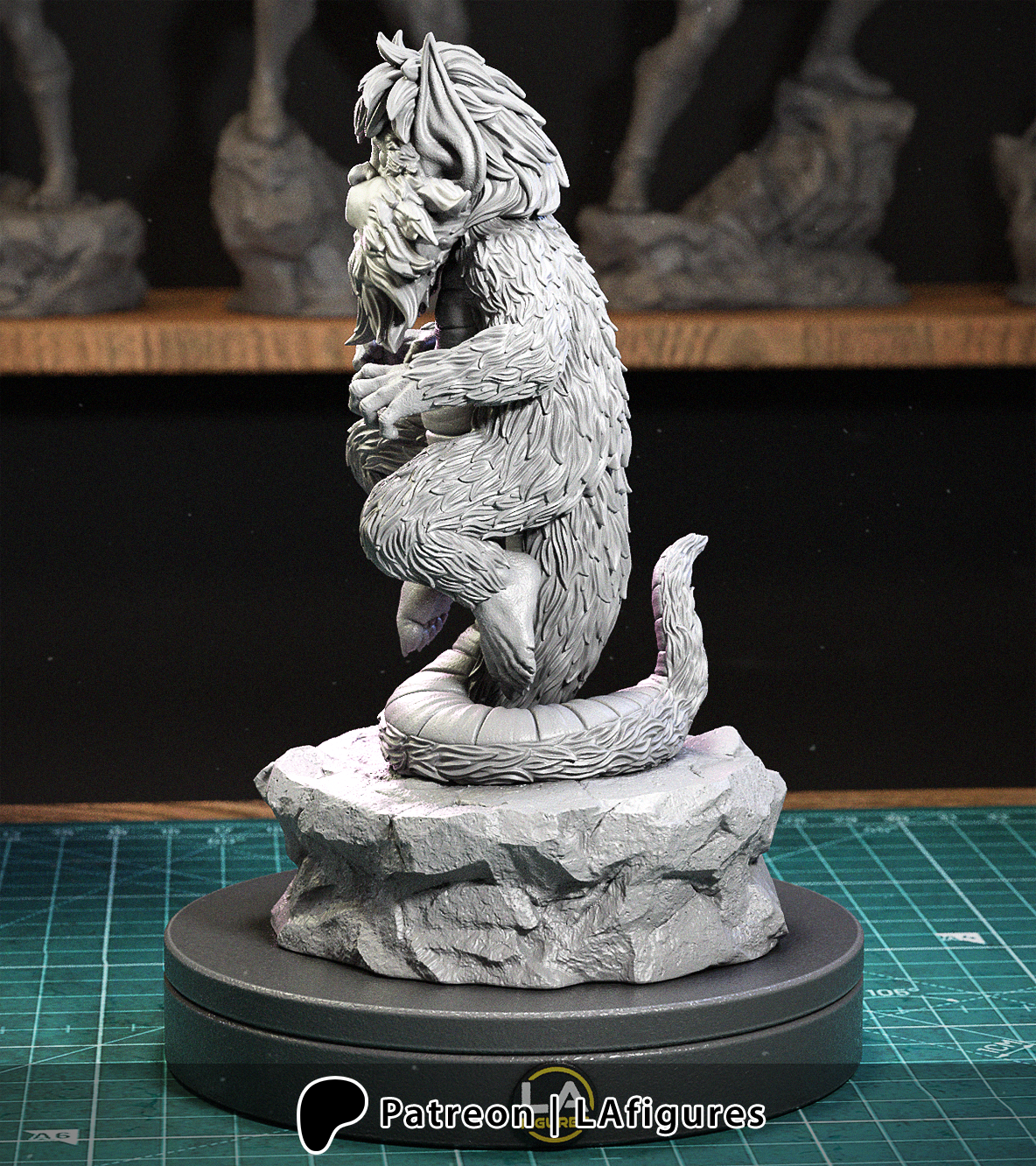 Snarf (Thundercats) Statue - 3D Print Fan Art