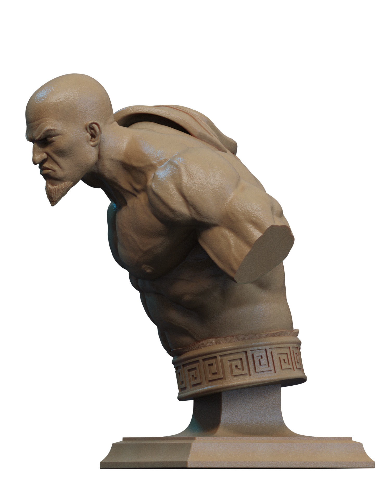 Kratos God of War - 3D printed Statue Model kit 6 Scale