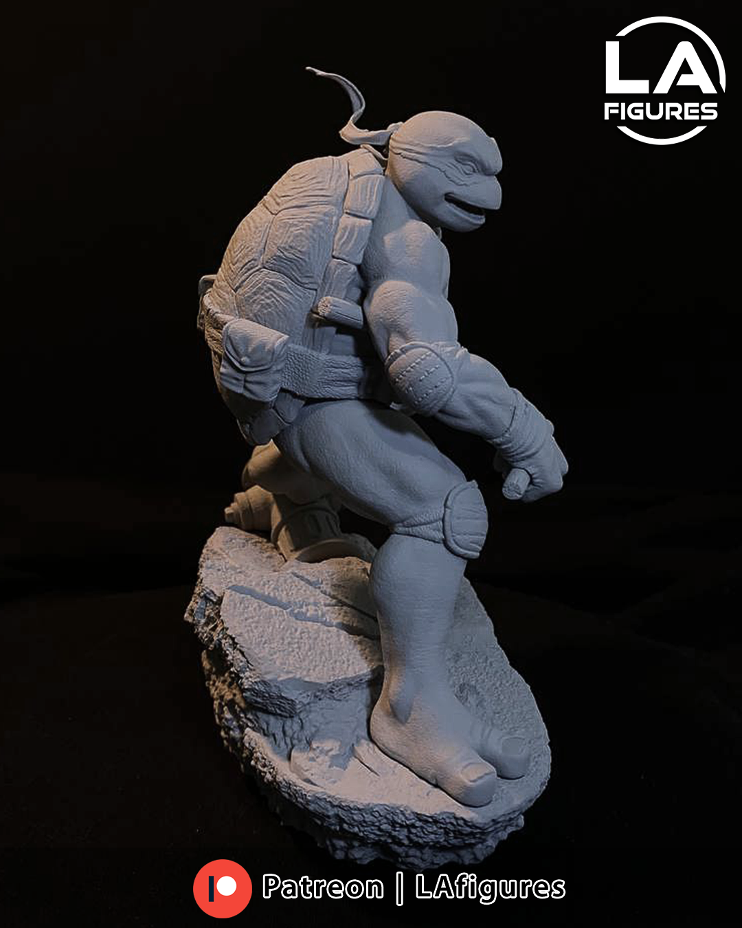 Michelangelo (TMNT) Statue - Fan Art 10 Scale (167mm) 3D Print Kit