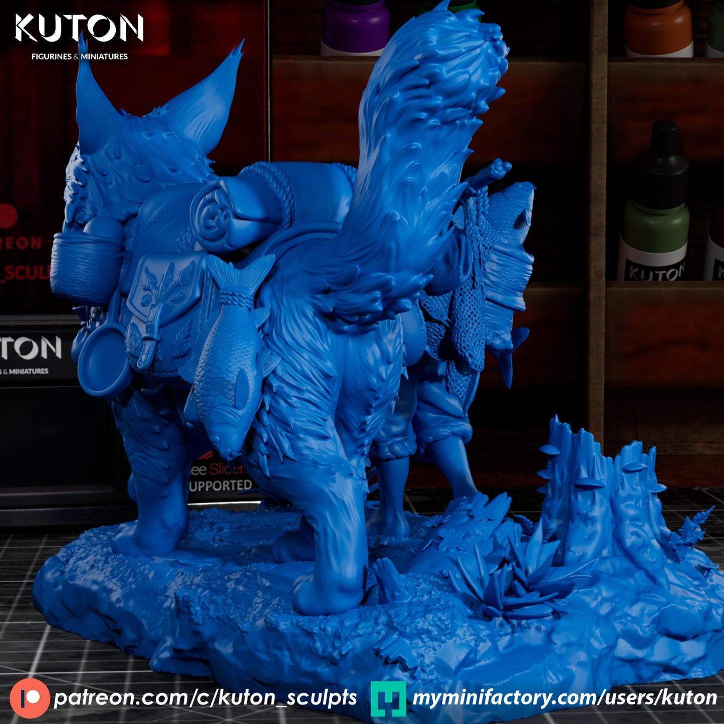 Wayferers 3D Printed Statue - Miniature and 10 Scale available