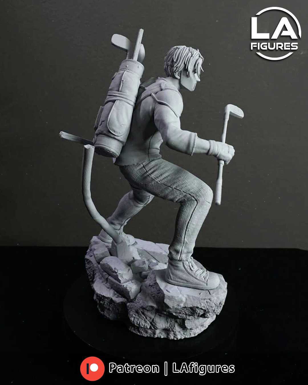 Casey Jones (TMNT) Statue - Fan Art 10 Scale (205mm) 3D Print Kit