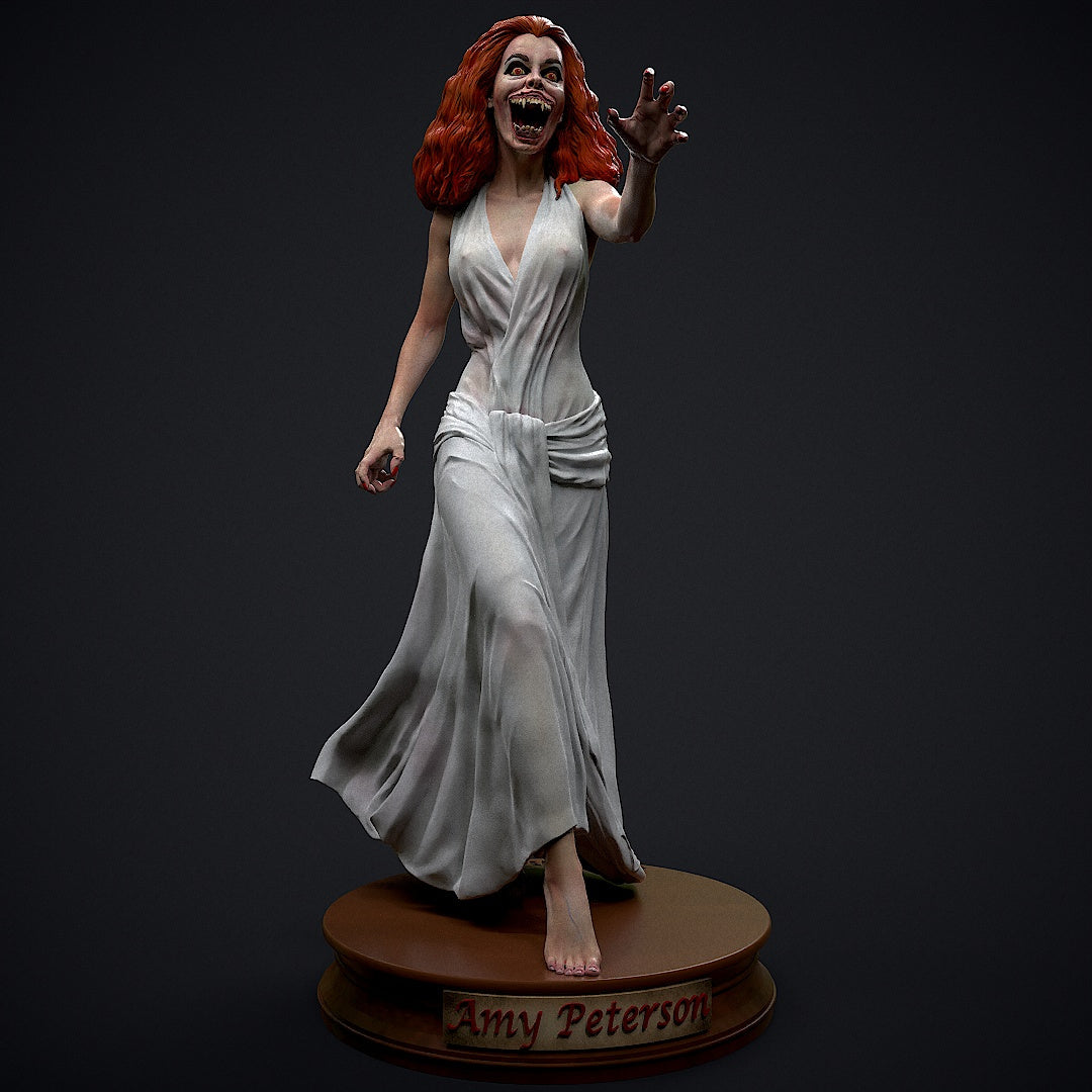 Amy Peterson - 3D Printed Statue Model kit - 290mm