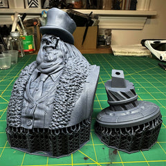 The Penguin Bust - 100 to 200mm 3D Print (Fan Art)