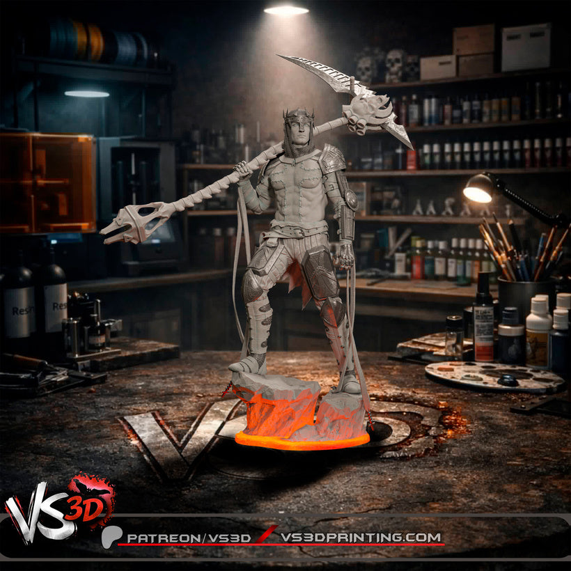Dante Inferno - 3D Printed Statue - 10 Scale