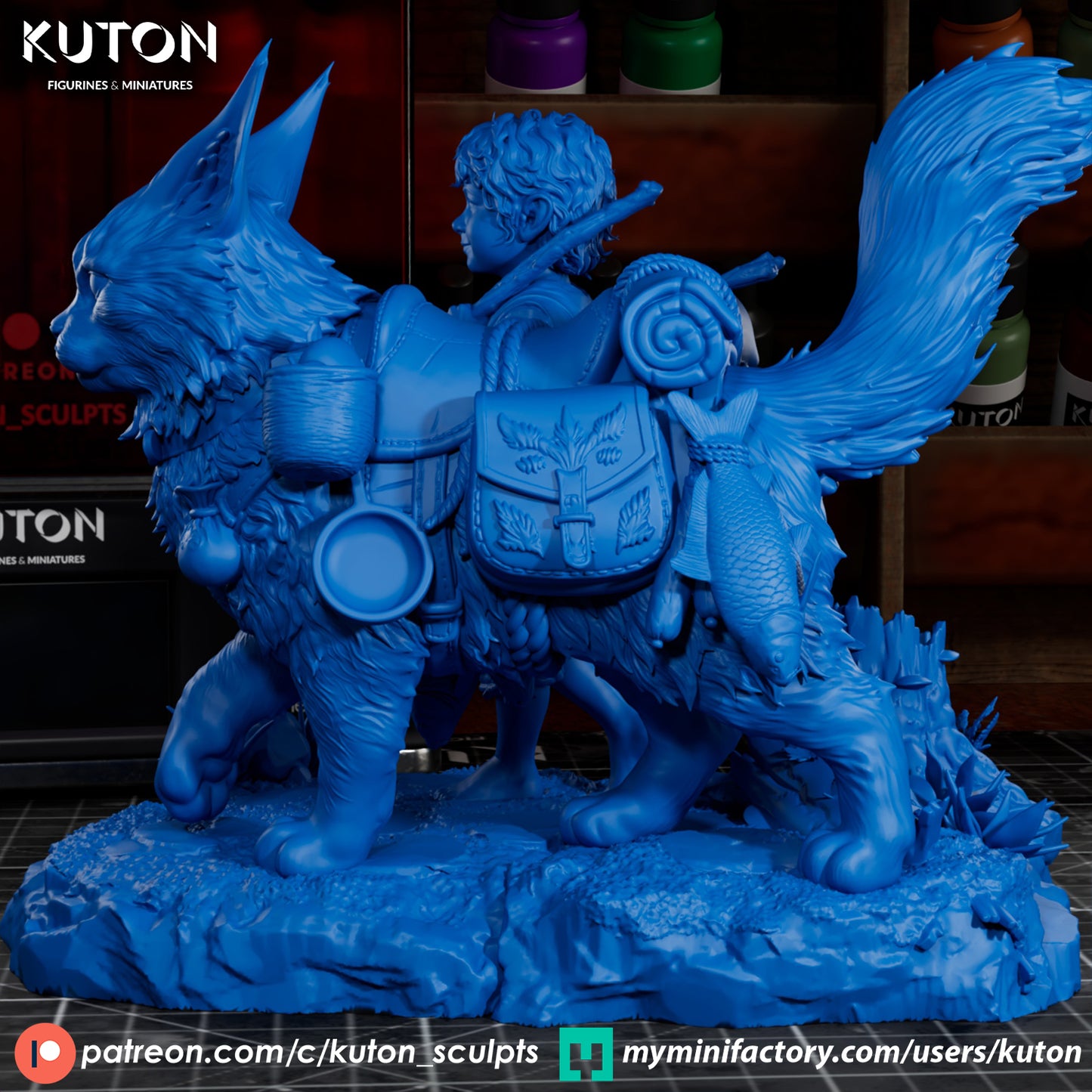 Wayferers 3D Printed Statue - Miniature and 10 Scale available